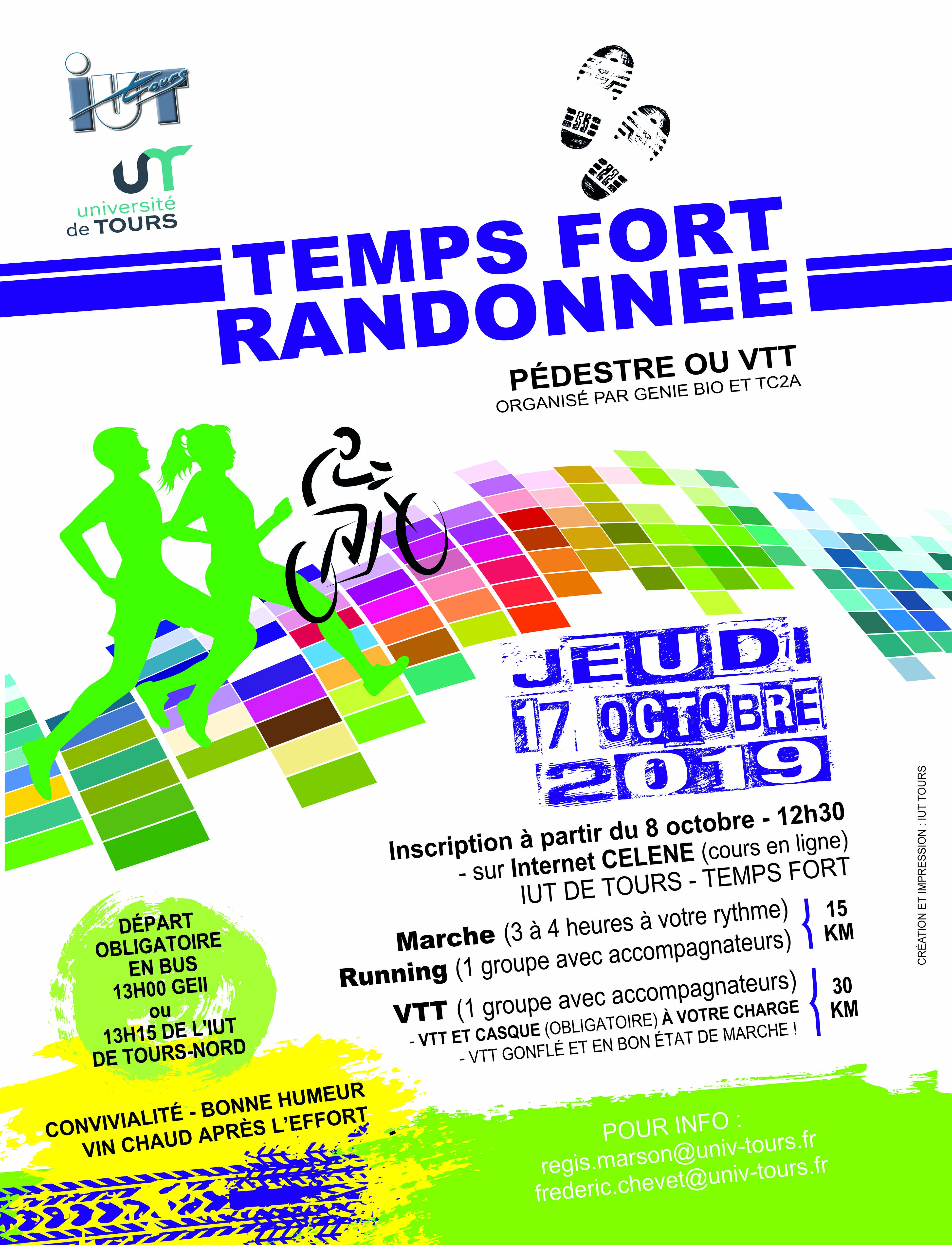 temps fort rando