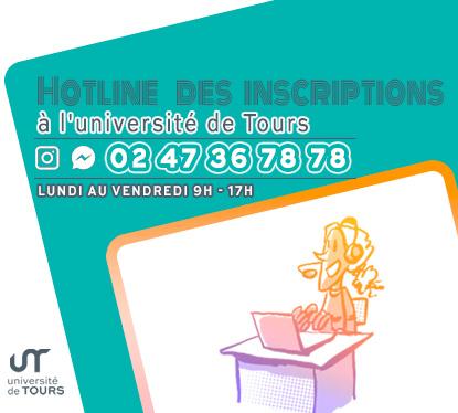 Hotline des inscriptions bonjour !